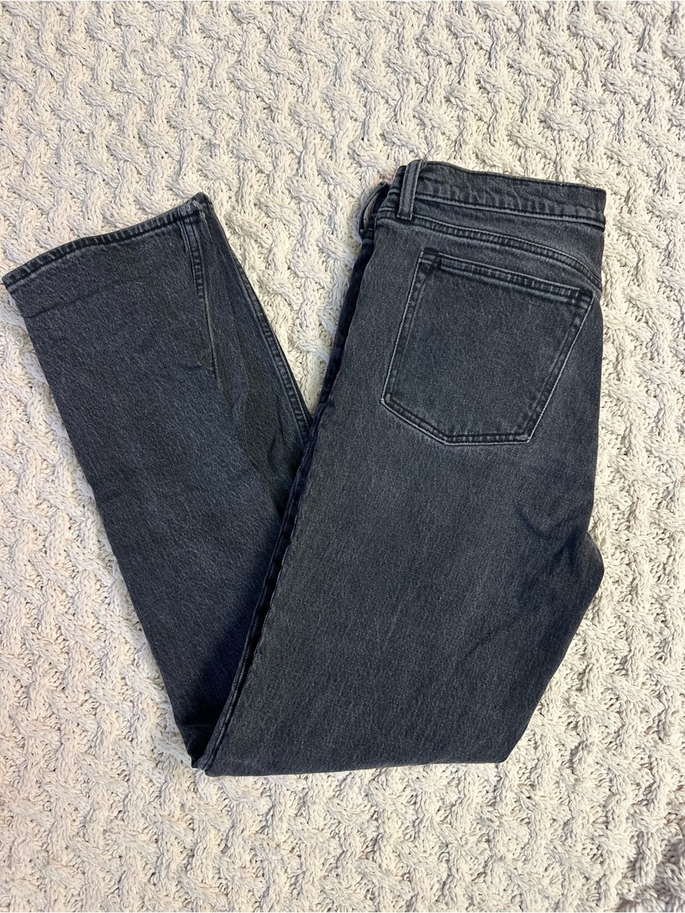Abercrombie & Fitch Women's Straight Black Denim Jeans